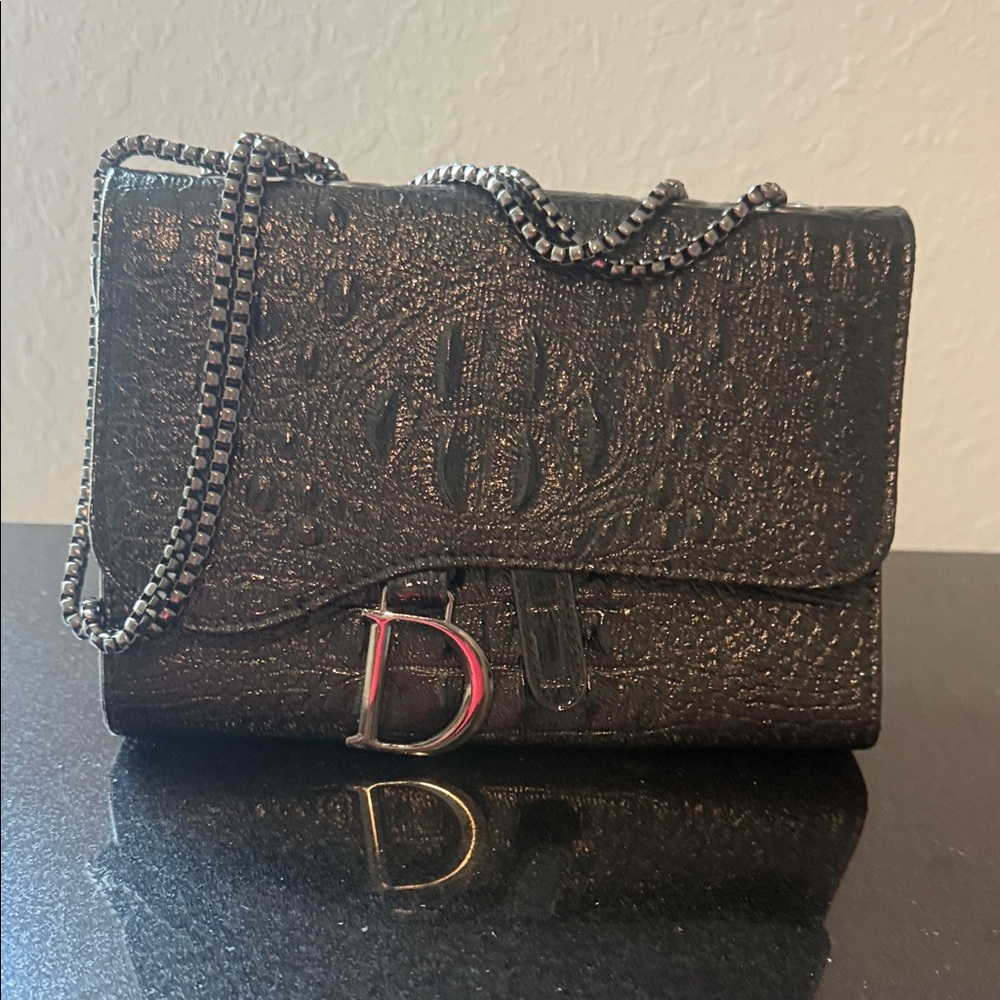 Black Chain Shoulder Bag